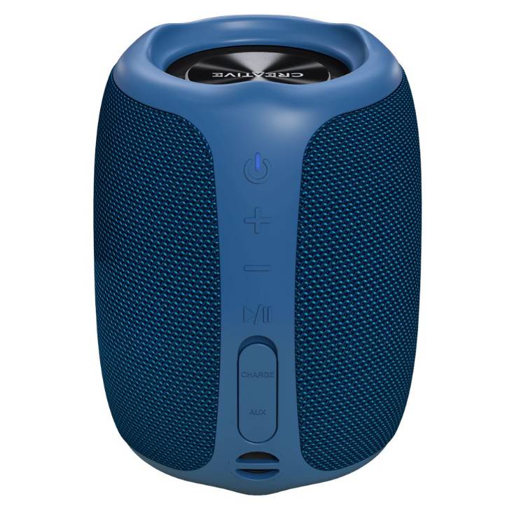 Altavoces portátil Creative MUVO Play Bluetooth® azul para exteriores y resistente al agua - 10hrs de autonomia - MF8365 BU Altavoces portátil Creative MUVO Play Bluetooth® azul para exteriores y resistente al agua - 10hrs de autonomia - MF8365 BU
